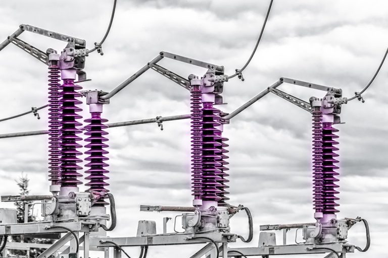 Quality Power Sangli coil factory: high-voltage insulators and switchgear at a power substation
