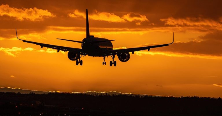 Aviation stocks crude oil october - airplane airport runway