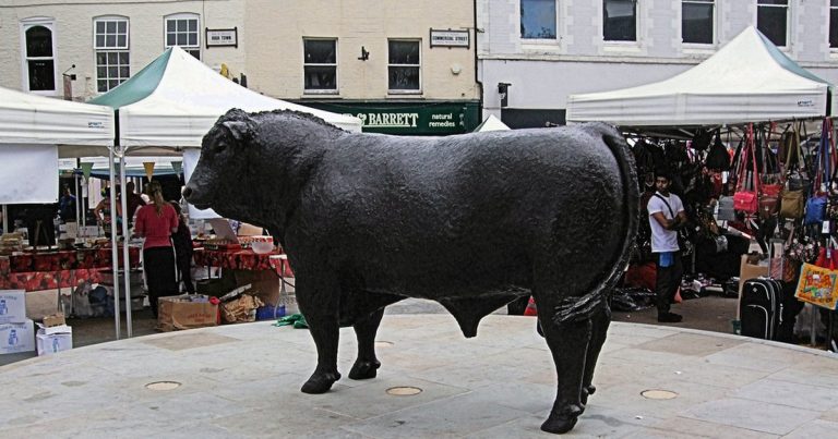 Eps meaning in share market - bull statue