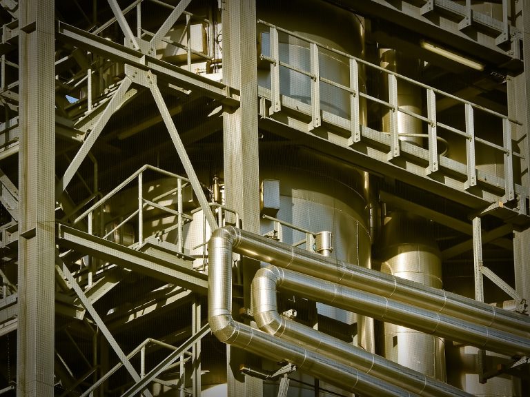 EV to EBITDA: steel frames, tanks and pipework of an industrial plant, the kind of asset base valued with its debt