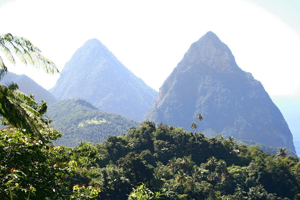 Tweezer top and bottom: twin mountain peaks rising to matching heights