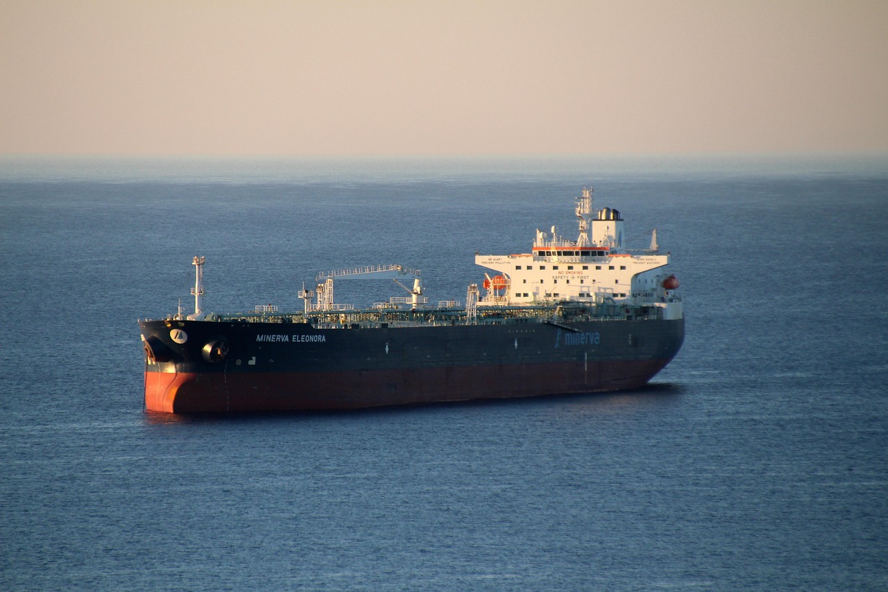 Sensex Nifty October 23: an oil tanker at sea as Brent crude climbs to $114