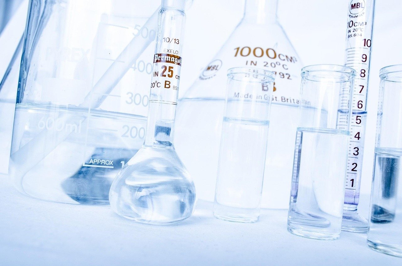 Dr Reddy's Zytorvi approval: laboratory glassware and test tubes on a white bench