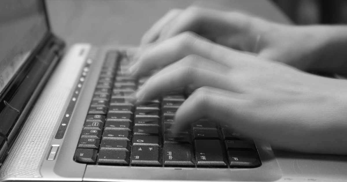 It stocks to watch october 13 - laptop typing hands