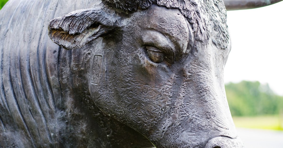 Nifty ytd return 2026 - bull statue