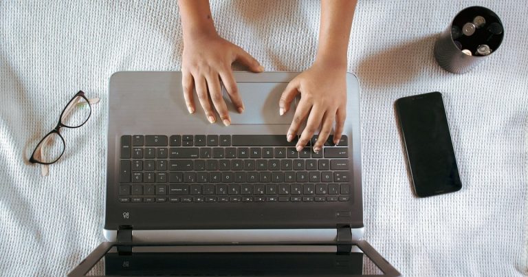 Opening range breakout strategy nifty - laptop typing hands