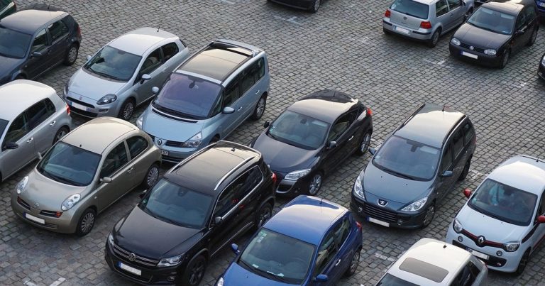 Tmpv share price today - cars parking lot